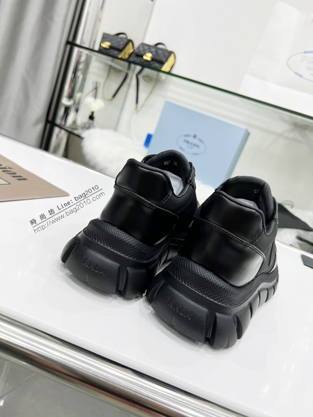 Prada經典款男女鞋 普拉達代購級2022S最新走秀單鞋 老爹鞋系列情侶款運動鞋 dx3569